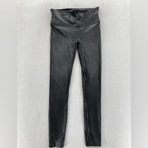 Spanx Snakeskin contouring Leggings Black Large